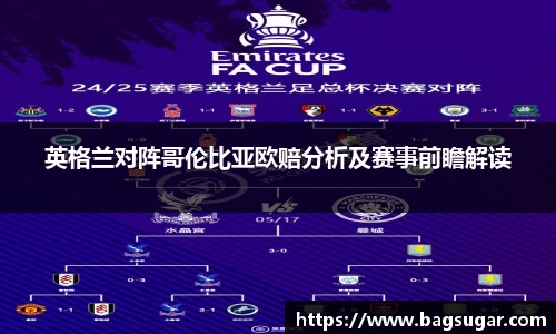 意昂体育：英格兰对阵哥伦比亚欧赔分析及赛事前瞻解读